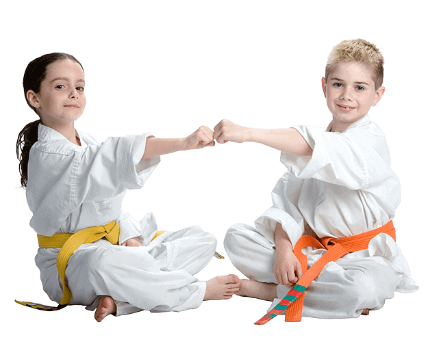 Martial Arts Lessons for Kids in Falls Church VA - Kids Greeting Happy Footer Banner