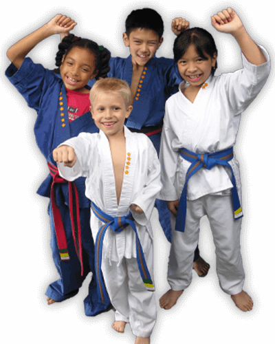 Martial Arts Summer Camp for Kids in Falls Church VA - Happy Group of Kids Banner Summer Camp Page